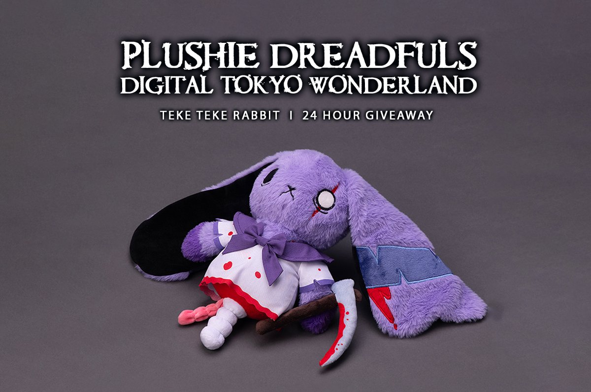 PlushieDreadful's tweet photo. Teke Teke Giveaway! Only 24 hours to participate. https://t.co/QnMnuXl3AF