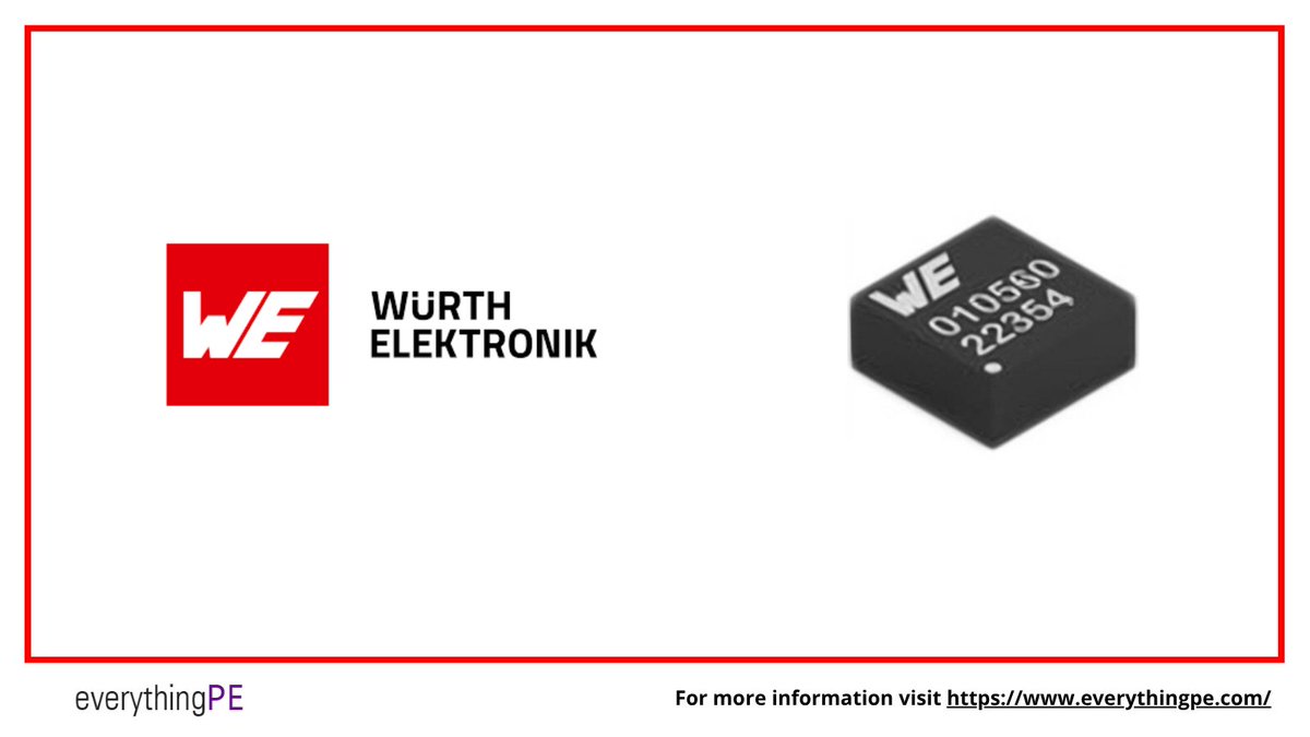 everything_PE_'s tweet image. 🔋 Würth Elektronik’s 171010560 DC-DC Converter:
✅ Buck/step-down topology  
✅ In-built protection circuitry
✅ Surface-mount package  

Learn More: ow.ly/XCxx50XqxZk  

#wurthelektronik #dcconverter #powerelectronics #electronics #energy #engineering