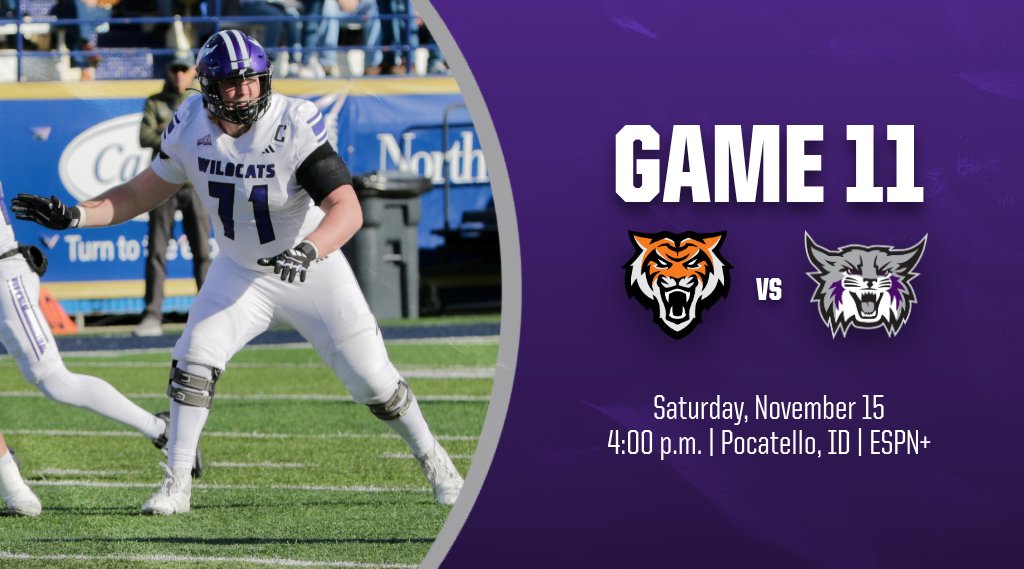 weberstatefb's tweet photo. Rivalry game at Idaho State on Saturday! 

WSU game notes ⤵️

https://t.co/EX8XphKaJ7

#WeAreWeber \\ #BigSkyFB https://t.co/ukeVYwBBoQ