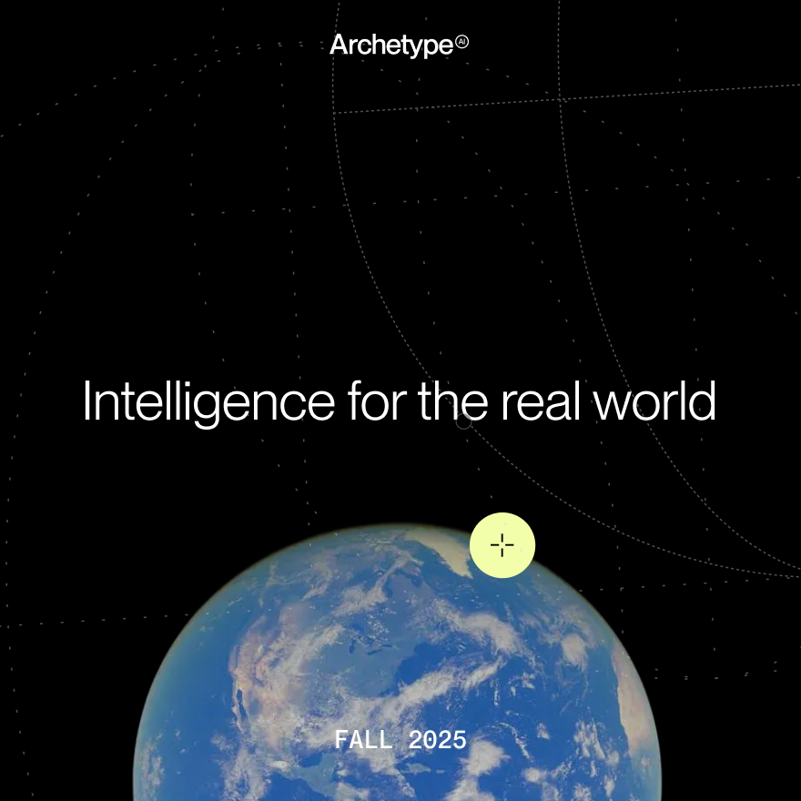 Our team at <a href="/PhysicalAI/">Archetype AI</a> has been working on something exciting for a while, and we can’t wait to share it with you. Stay tuned.
