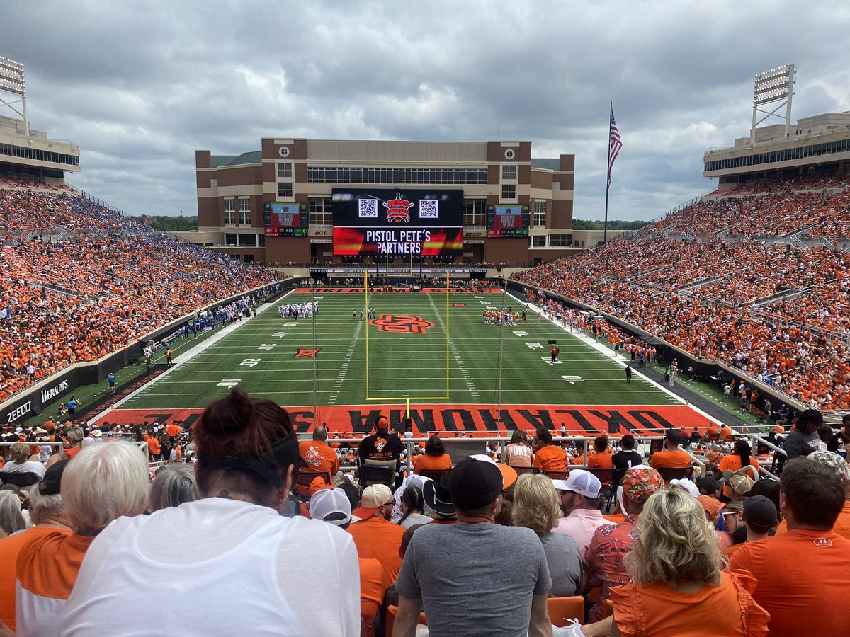 Excited to be back home in Stillwater on Saturday! <a href="/CoachZAllen/">Zach Allen</a> <a href="/CowboyFB/">OSU Cowboy Football</a> <a href="/david6glidden/">David Glidden</a> <a href="/CoachJG_/">Justin Gordon</a> <a href="/doug_meacham/">Doug Meacham</a> <a href="/KWright_7/">Kenyatta Wright</a> <a href="/Josh_Gonzales2/">Josh Gonzales</a> <a href="/coachtheronaych/">Theron Aych</a> <a href="/CoachRTBradford/">Todd Bradford</a> <a href="/chadcawood/">Chad Cawood</a> <a href="/StillH2OLcoach/">Charlie Johnson</a> <a href="/CoachDA98/">Derrick Anderson</a> <a href="/CBassett_OSU/">Cooper Bassett</a>