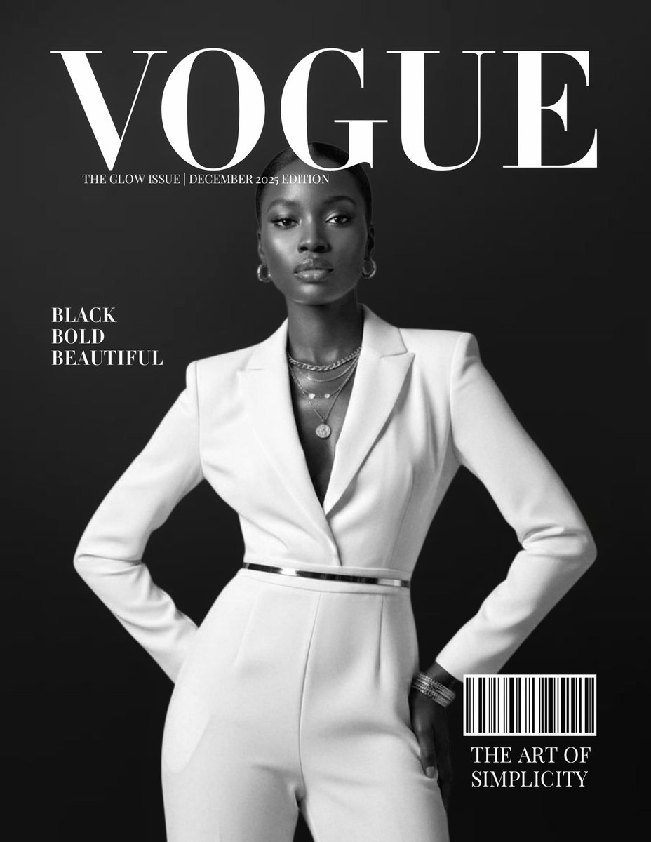 Favy_Design's tweet image. Fashion magazine cover 

The design          Vs          The mockup