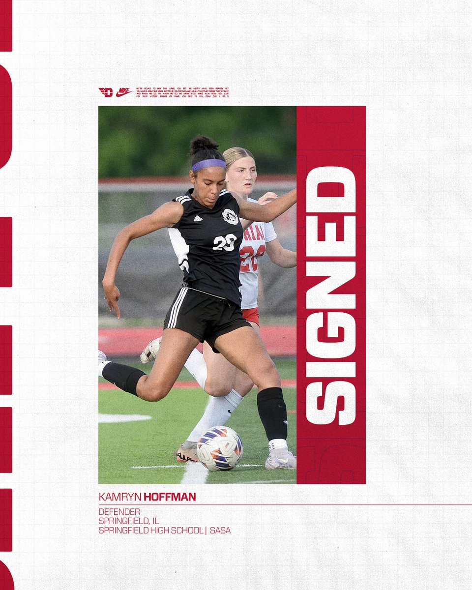 Signed ✍️

It's officially time to introduce Kamryn Hoffman to the Flyer Family!

#GoFlyers // #UDWSOC