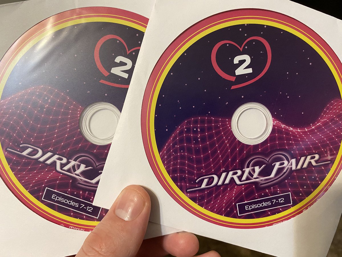 Got sent two of the same replacement discs for Dirty Pair. I have let CR know and am working to get a correct disc. Still annoying.