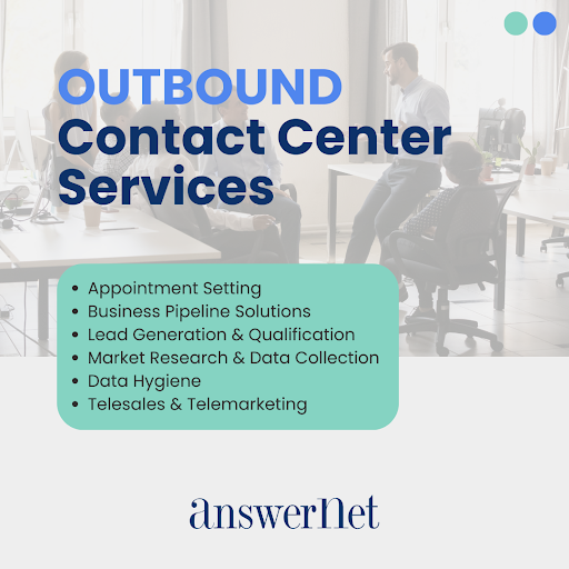 AnswerNet's tweet image. Maximize your sales outreach with AnswerNet. Our skilled agents specialize in lead generation, appointment setting and customer re-engagement, helping your business grow stronger connections. 

Get started: answernet.com/solutions/outb…

#AppointmentSetting #LeadGeneration #SalesGrowth