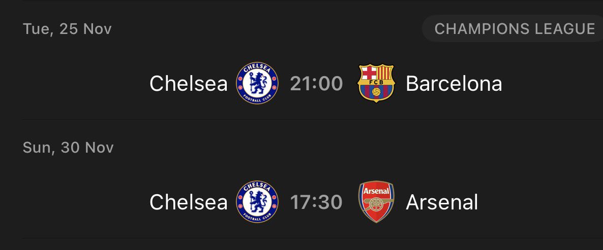 Chelsea fans, if we could only win one of these games, which one would you choose? <a href="/ChelseaFC/">Chelsea FC</a> <a href="/FabrizioRomano/">Fabrizio Romano</a> <a href="/SportyBetNG/">SportyBetNG</a>