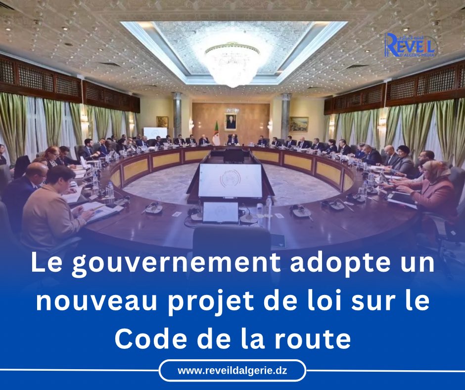 Reveil_Algerie's tweet image. Le Premier ministre a présidé une #réunion_du_gouvernement consacrée à l’examen de plusieurs #projets de #loi et #décrets_exécutifs
reveildalgerie.com/fr/code-de-la-…