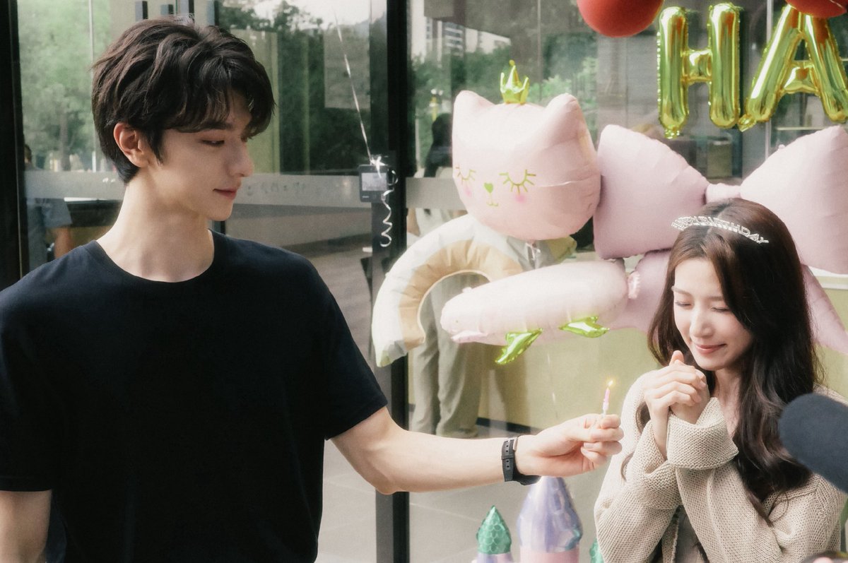 pjxdali's tweet image. cuties, i know we’ll get many many pics when the drama airs 😌

#WhenIMeetTheMoon