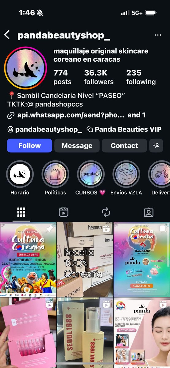 El hijo de el jerarca chavista Maikel Moreno, Samuel Moreno, no quiere que sepas que las tiendas Panda Beauty shop en Caracas son de su mujer Stefany Mujica. Socialismo para el pueblo, capitalismo para los enchufados.