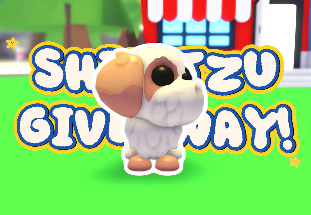 GIVEAWAY ALERT 🚨 

GIVING AWAY THE NEW SHIH TZU PET! 🐕 

Rules 💫 
1) Follow
2) Like and Retweet! 
3) Comment down "done!"

For every 70 ENTRIES, +1 Shih Tzu WILL BE ADDED TO THE GIVEAWAY!

Extras in the comments, for a chance to get another shih tzu if you win!