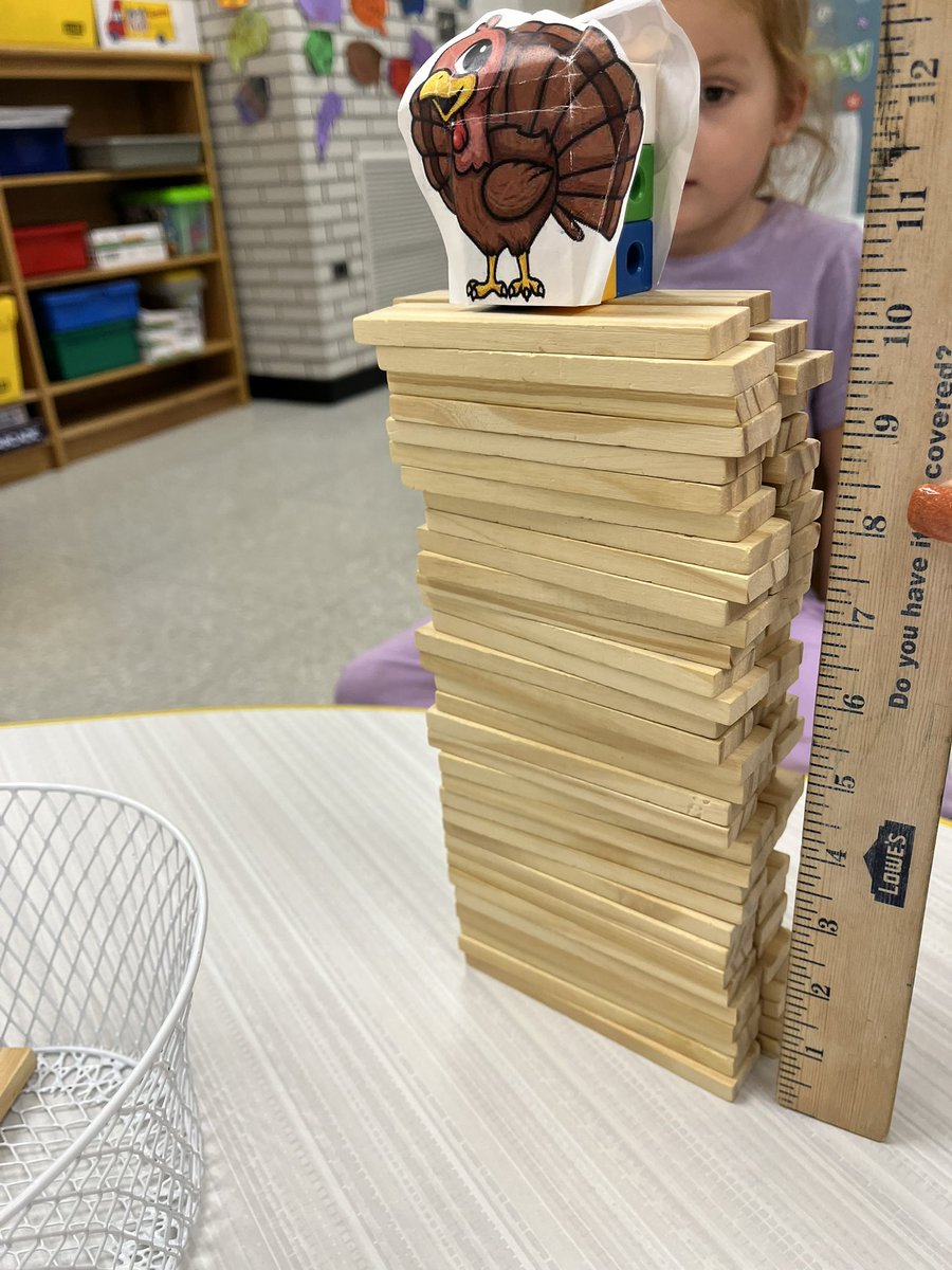 SteamMrs's tweet image. Ms. Ayala’s class built turkey towers to watch out for farmer. #steam @LopatES