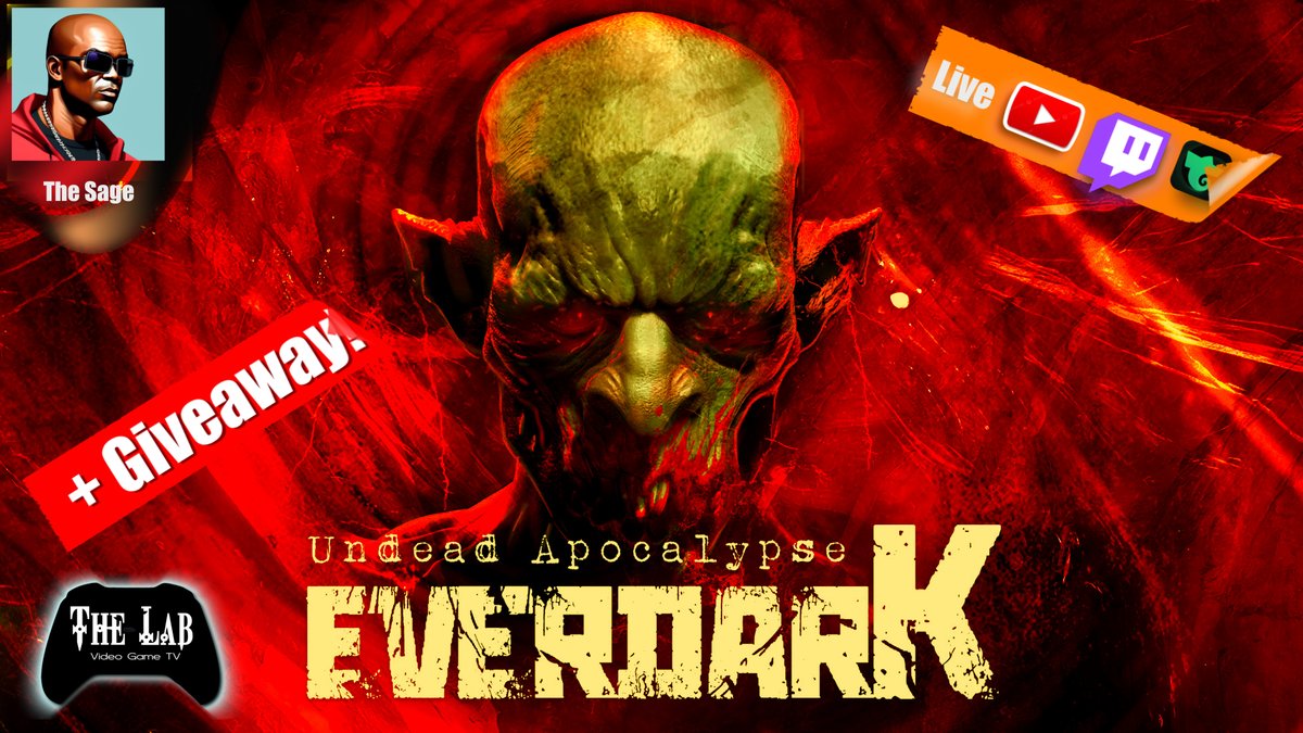 Now Streaming:  <a href="/everdark_undead/">everdark</a>  Apocalypse by <a href="/DojoSystem/">Dojo System-EVERDARK WISHLIST🩸</a> 
thelabvideogametv.com
Our Game Is Never Over!
youtube.com/live/xHzJWIGRB…
#everdarkundeadapocalypse #indiegames #thelabvideogametv