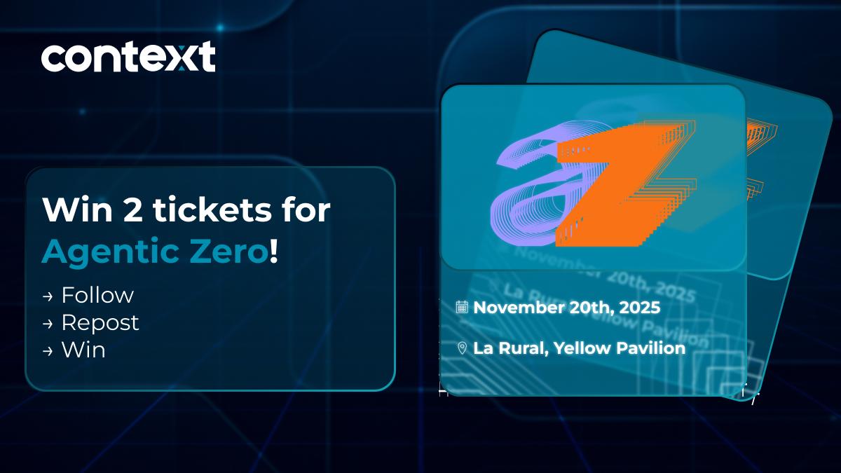 The AI x Web3 buzz is catching up at Devconnect!

🎟️<a href="/AgenticZero/">agentic zero</a> is the AI x Web3 event at Devconnect, happening on November 20, that you shouldn't miss! Hence, why we are giving away 2 tickets!

1⃣Follow <a href="/AgenticZero/">agentic zero</a> + <a href="/ContextProtocol/">Context Protocol</a>
2⃣💙 + 🔁
🗓Winners announced → Nov 16