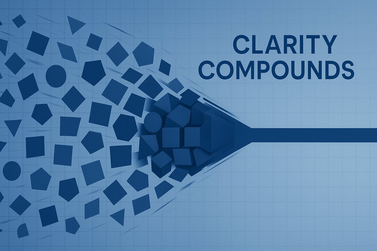 unscripted_path's tweet image. Most founders don’t fail from lack of effort. 

They fail trying to do everything at once. 

Win by sequence. Spot the one bottleneck slowing you down. Fix it with surgical focus. Then move on. 

Clarity compounds.