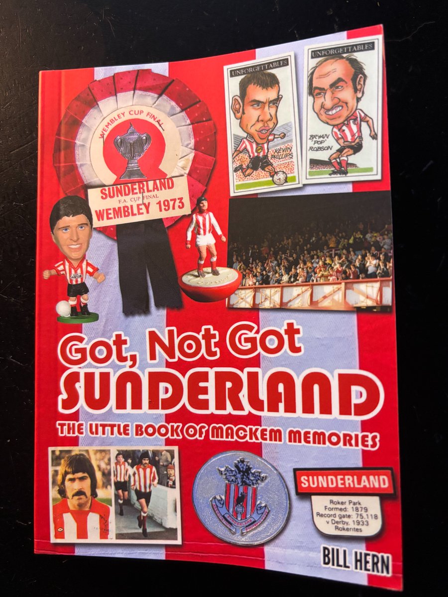The post today contained a truly wonderful thing, a copy of the latest <a href="/GotNotGot/">GOT, NOT GOT</a> adventure. Got, Not Got Sunderland by Bill Hern is a truly beautiful thing and includes a teeny tiny bit of text from yours truly about the 22 Sunderland fanzines we have traced.