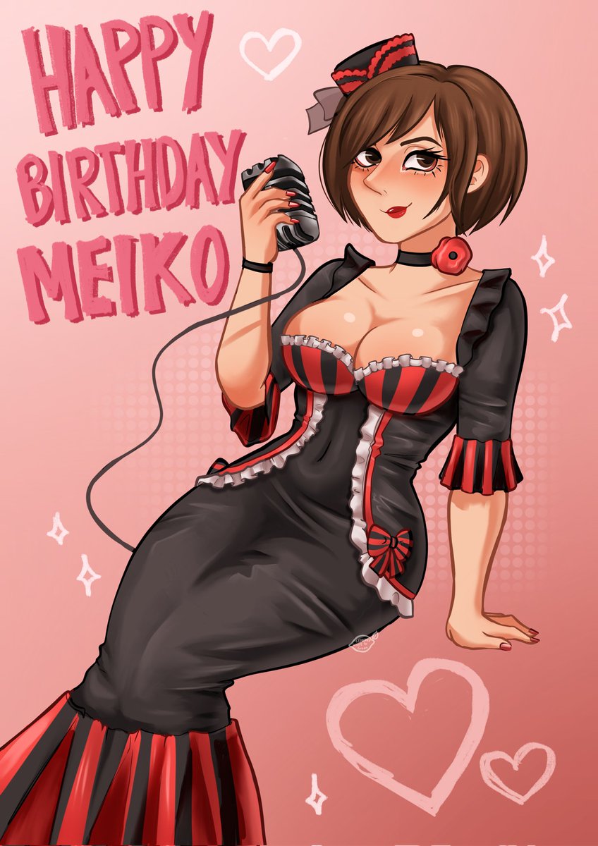 Very late birthday drawing for meiko, but I was soooo busy . Anyway I love her 🫶
.
#meiko #VOCALOID