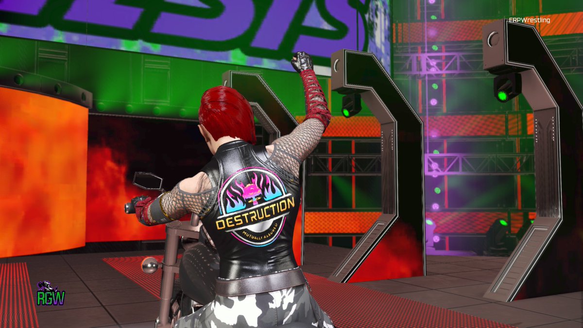 Destruction (<a href="/CHAOSandnumbers/">CHAOS</a>) makes <a href="/MinoutarDenae/">Denae And Erica The Minotaurs</a> tap out!

🔽 WATCH LIVE 🔽

twitch.tv/eternalriotwre… 

#WWE2K25