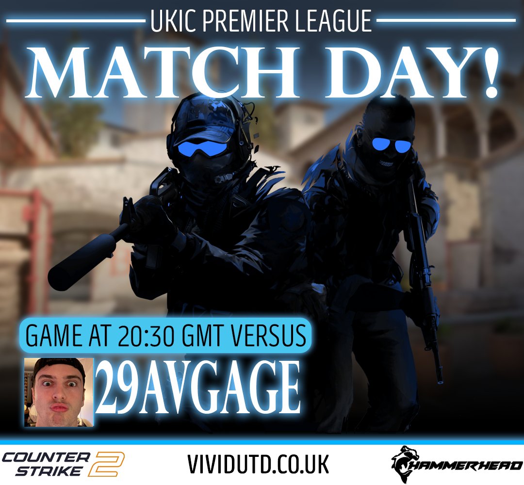 Game night!

Back in the <a href="/UKICircuit/">UK & Ireland Circuit</a> tonight and rooting for another win! Give it up for our amazing team 🔥

⏰20:30 GMT
🆚29avgage

#StayVIVID