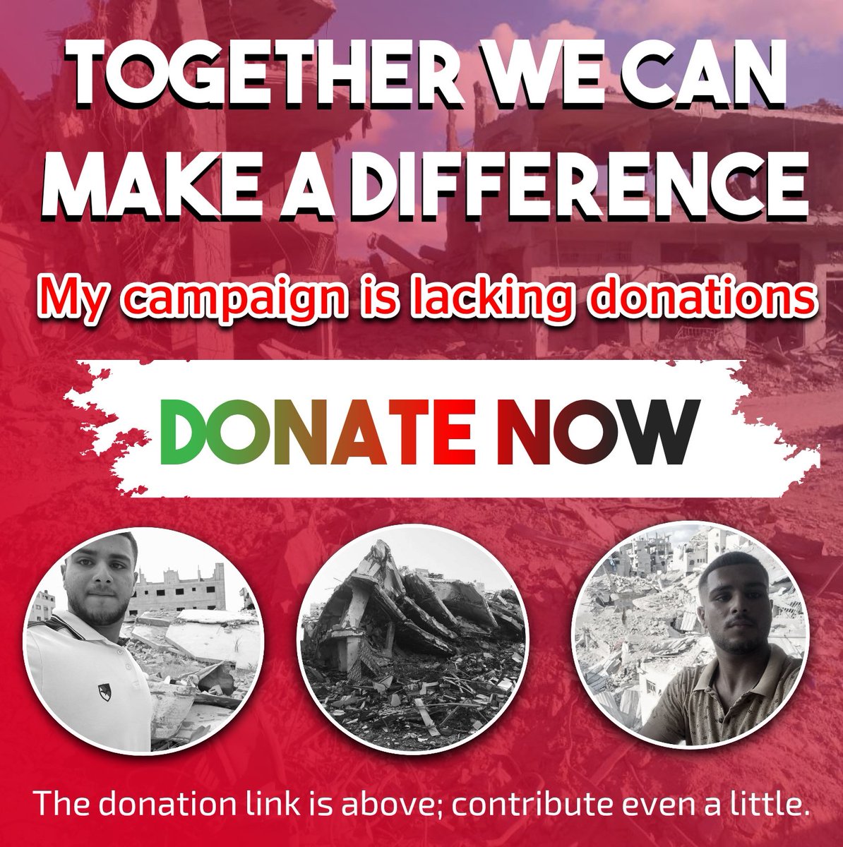 majdeyad21's tweet image. Your donation today can change my life.

Every amount, no matter how small, contributes to bringing hope and improving circumstances.

Click the link now and help me make a difference!
Link👉 : chuffed.org/project/126297
#Donate #HelpOthers #ChangeIsInYourHands