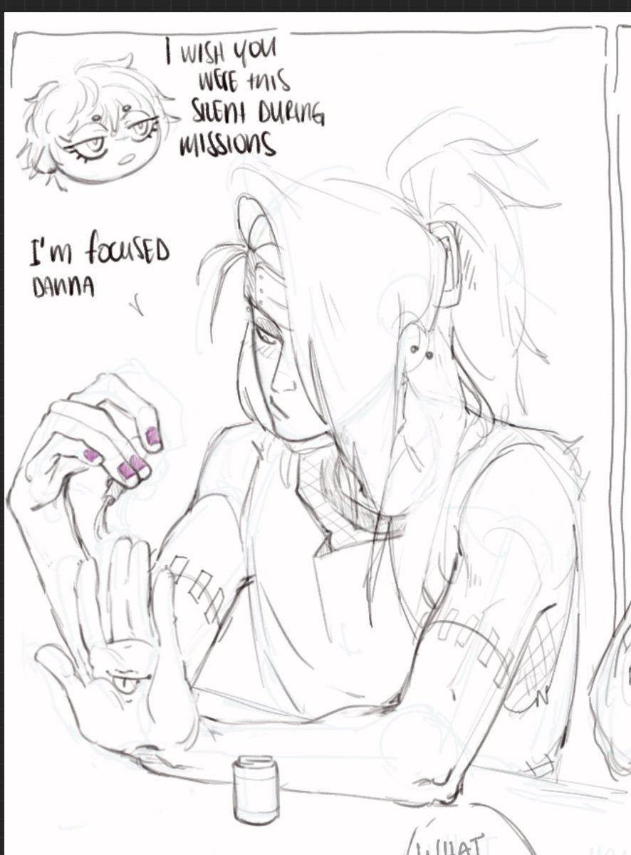 Deidara’s third nipple - COMMISSION CLOSED tweet media