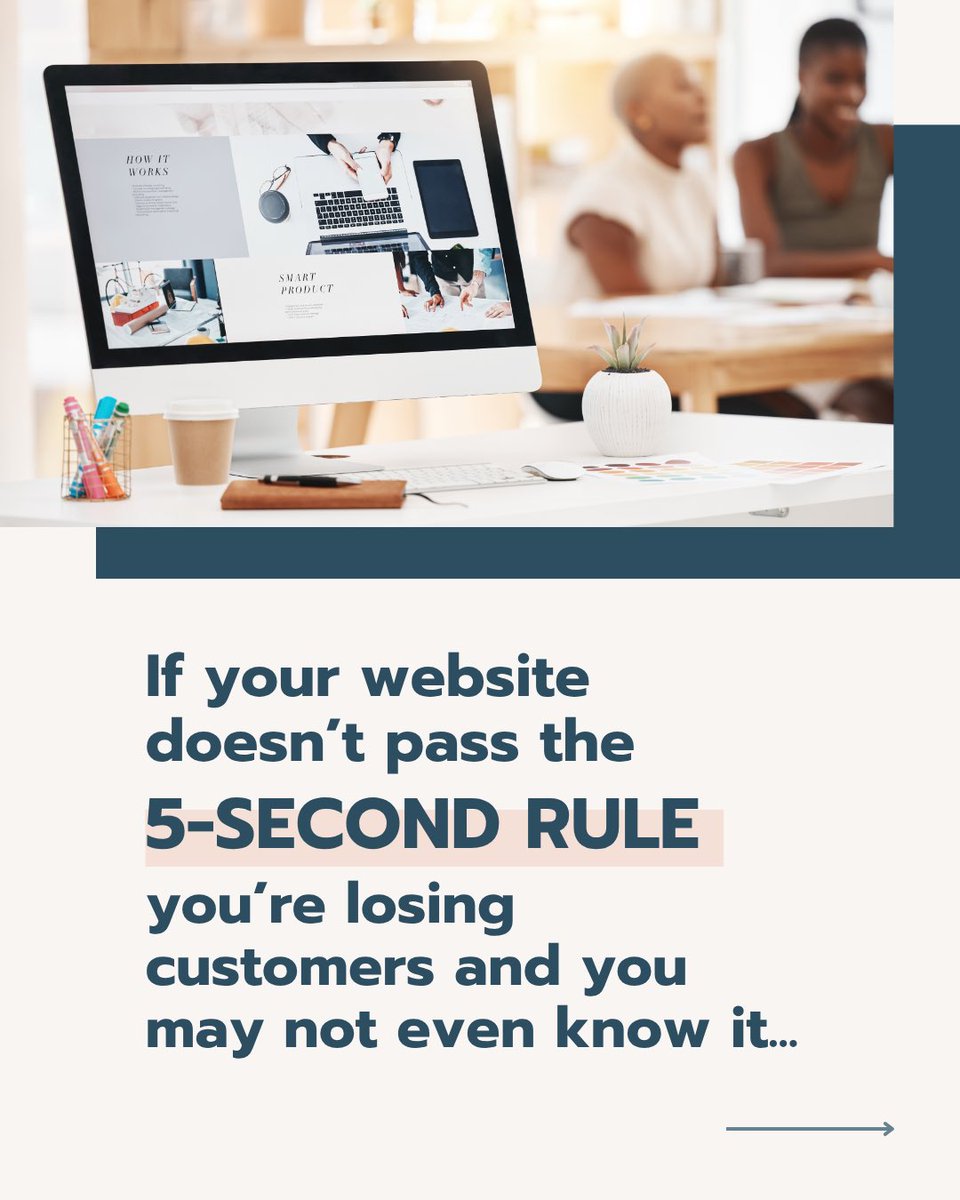 keshiamwhite's tweet image. Does your website pass the 5-second rule? 

#webdesign #webdesigner #uxdesign #uxdesigner #entrepreneur #smallbusiness