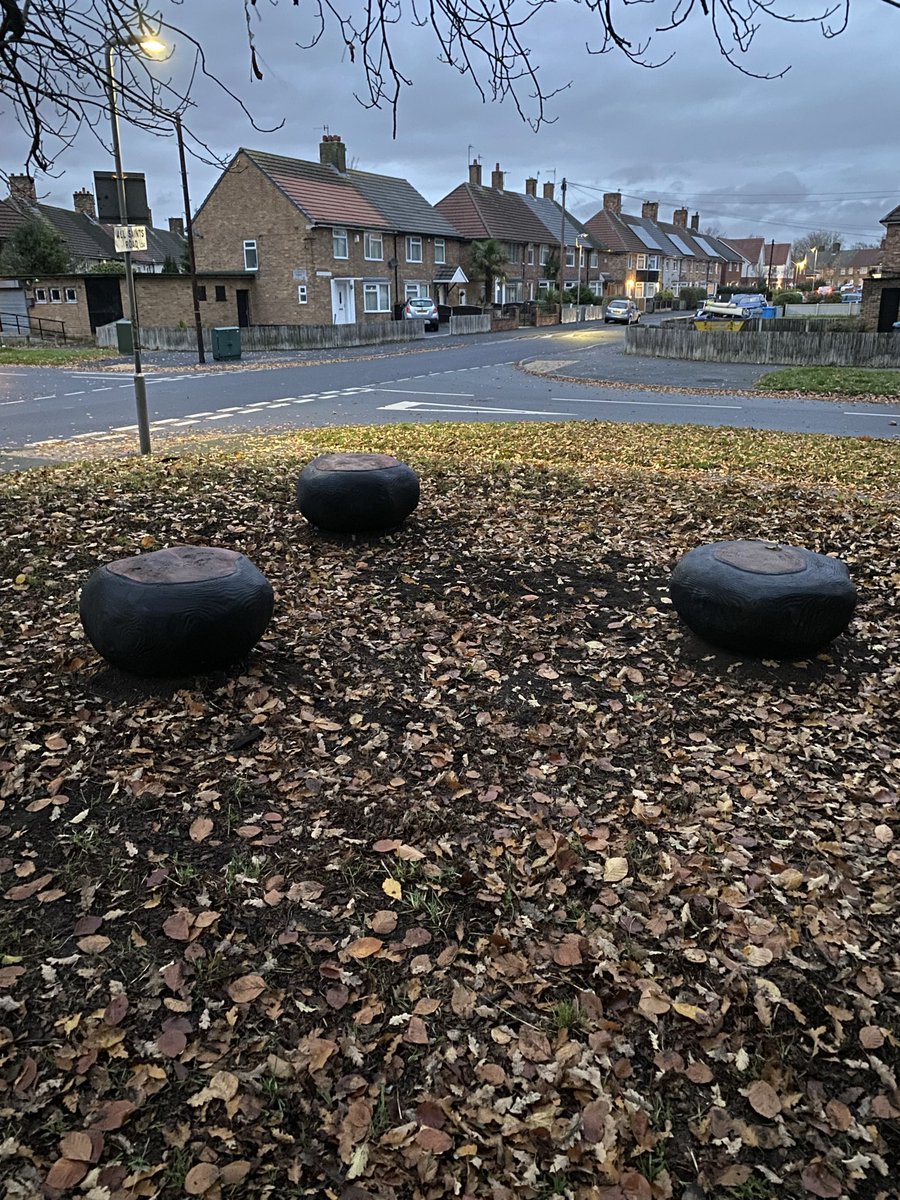 BurgessSculptor's tweet image. Who likes massive #conkers ??

These were installed yesterday as part of a big sculpture trail in #speke #liverpool  

Installed by the excellent @wainwrightfilm 

#chainsaw #treecarving #sculpture #chainsawman #woodworking #woodsculptor #artist