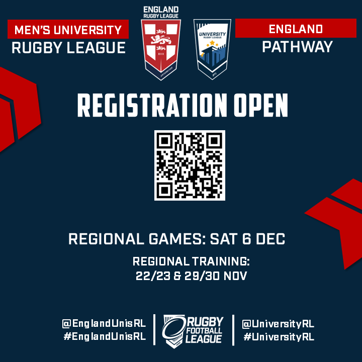 England Universities Rugby League 🏴󠁧󠁢󠁥󠁮󠁧󠁿🏉 tweet media