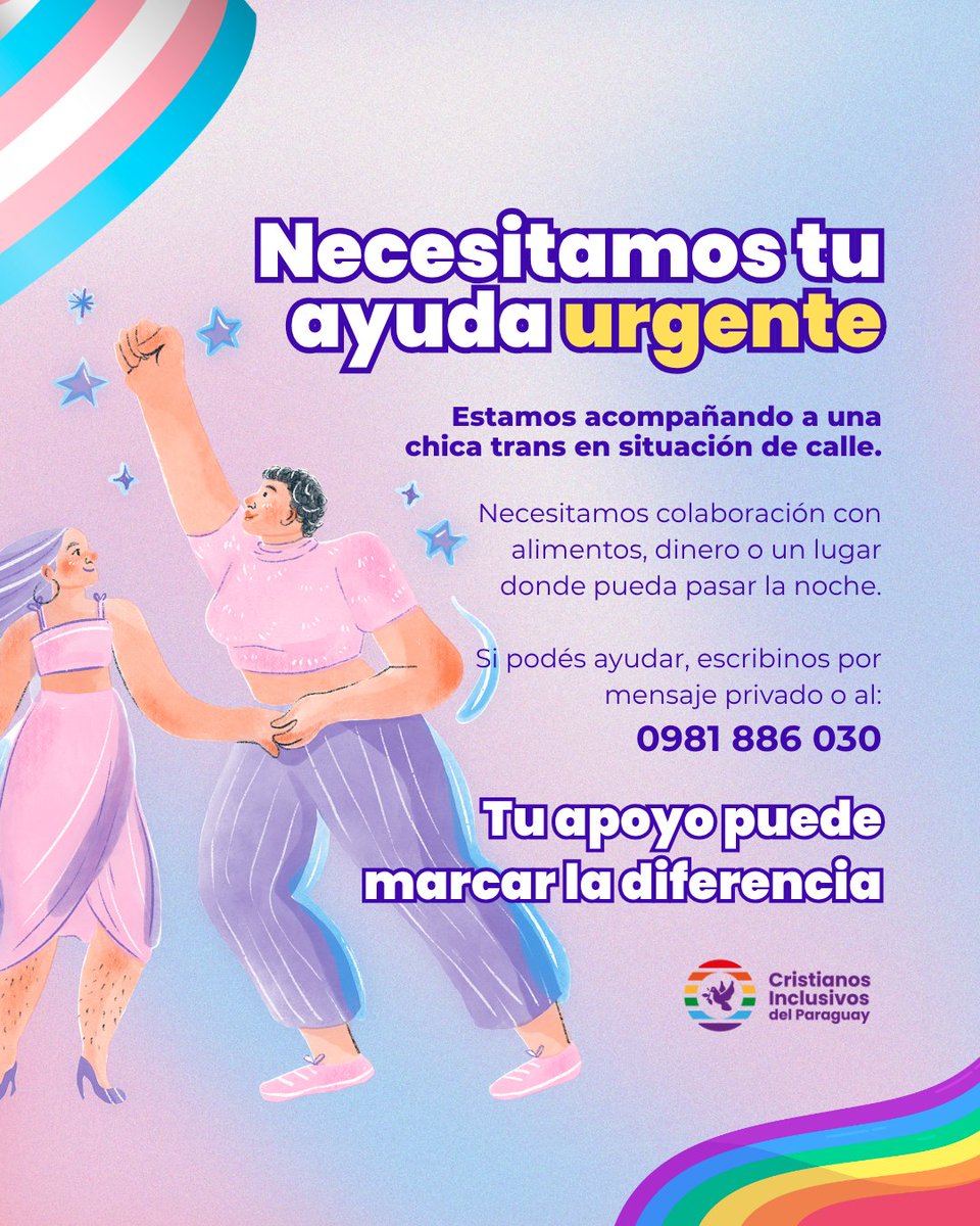 Cristianos Inclusivos del Paraguay tweet media