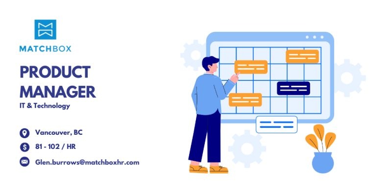 matchboxhr's tweet photo. @matchboxhr is looking for a Product Manager in Vancouver, BC. Apply https://t.co/4kjSdMMIJy

#ProductManager #VancouverJobs #NowHiring #TechJobs #ProjectManagement #ProductDevelopment #CareerOpportunity #Leadership #Innovation #MatchBoxHR #JoinOurTeam https://t.co/fpCjsuKId9