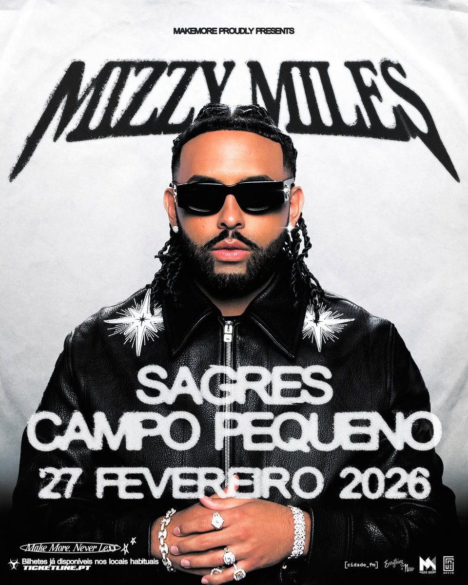 Mizzy Miles está à procura do próximo grande nome da produção musical portuguesa. O produtor e DJ lançou o “MAKE IT INSIDE”, um passatempo nacional que vai permitir a um novo talento partilhar o palco consigo e com vários artistas.

🔗:shorturl.at/nzNZ5