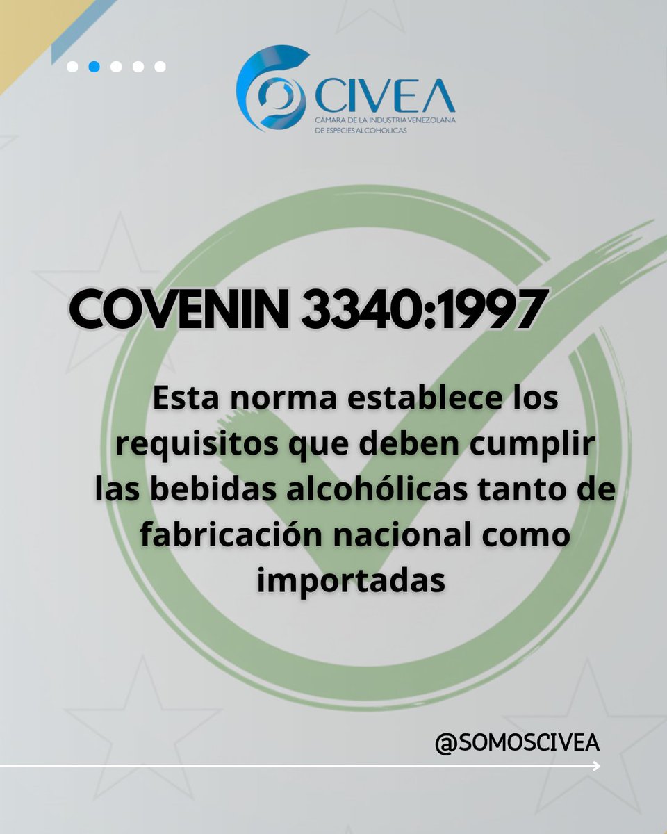 📜 Dato Clave: Si tu bebida es legal, cumple rigurosamente con la Norma
✅ Garantiza la calidad del producto.
🔬 Asegura que los procesos de elaboración y envasado son óptimos
🇻🇪 Certifica que estás consumiendo un producto confiable, hecho bajo estándares nacionales. #CompraLegal