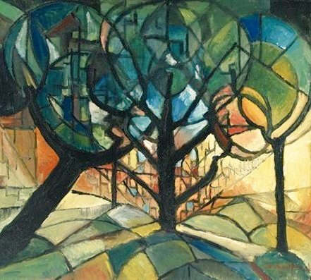 Dutch avant-garde painter 
Jacoba Heemskerck van Beest, Komposition, 1912 #womensart
