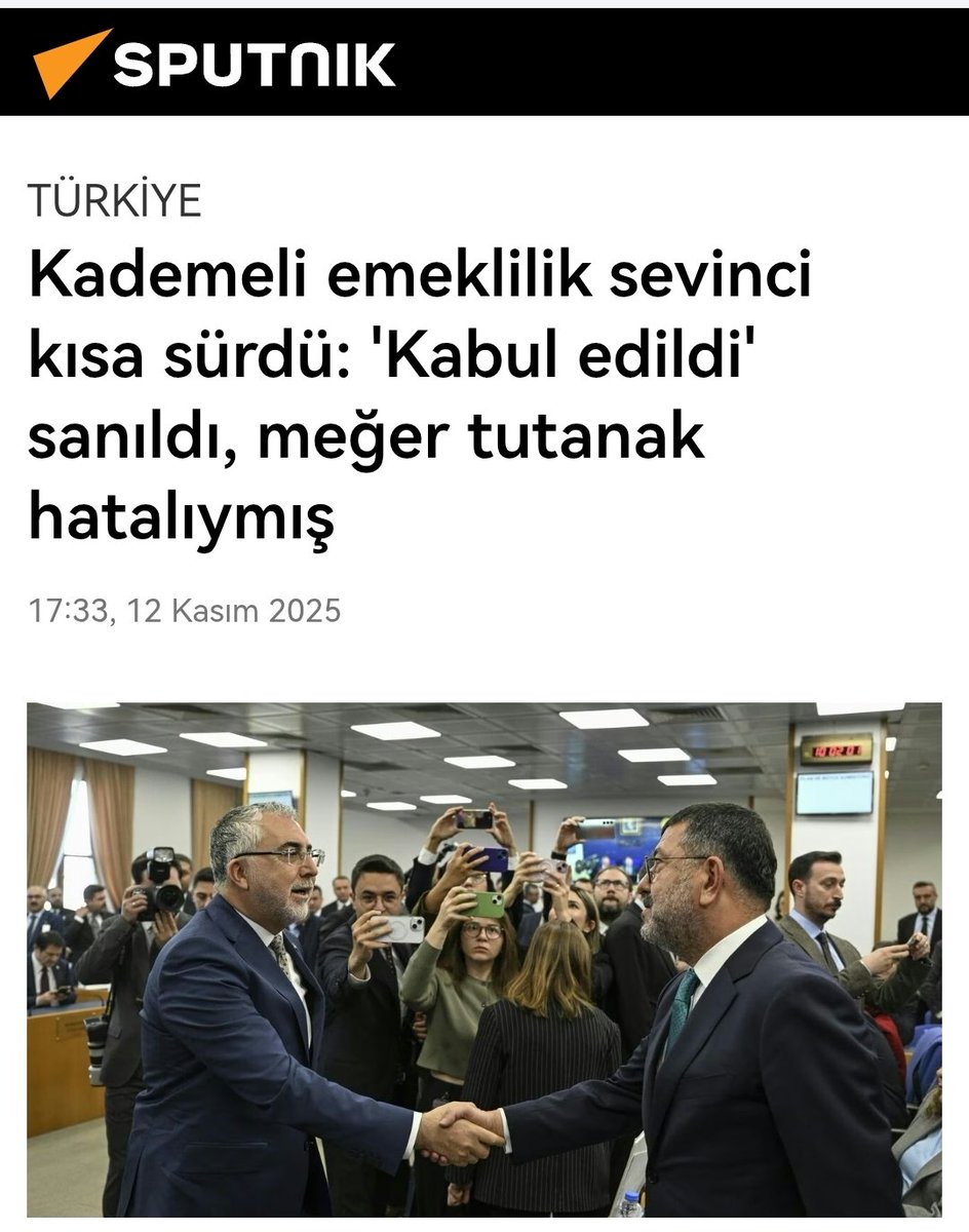 Bugün TBMM’deki Plan ve Bütçe Komisyonu tutanaklarında yer alan bir ifade, kademeli emeklilik bekleyen milyonlarca kişide haklı bir heyecan yarattı.

Plan ve Bütçe Komisyonu’nda Çalışma Bakanlığı’nın bütçesi görüşülürken muhalefet, kademeli emeklilik önergesi verdi. Önerge kabul