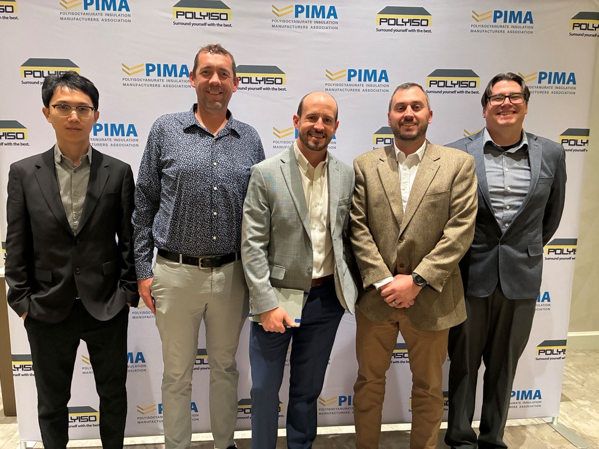 JMRoofingSystem's tweet image. JM is excited to have had the chance to join this year&apos;s PIMA Conference! Always great to continue conversations around manufacturing POLYISO, and see familiar faces. Thank you, PIMA, for hosting us! #PIMAAnnualConference #POLYISO #Manufacturing #commercialroofing