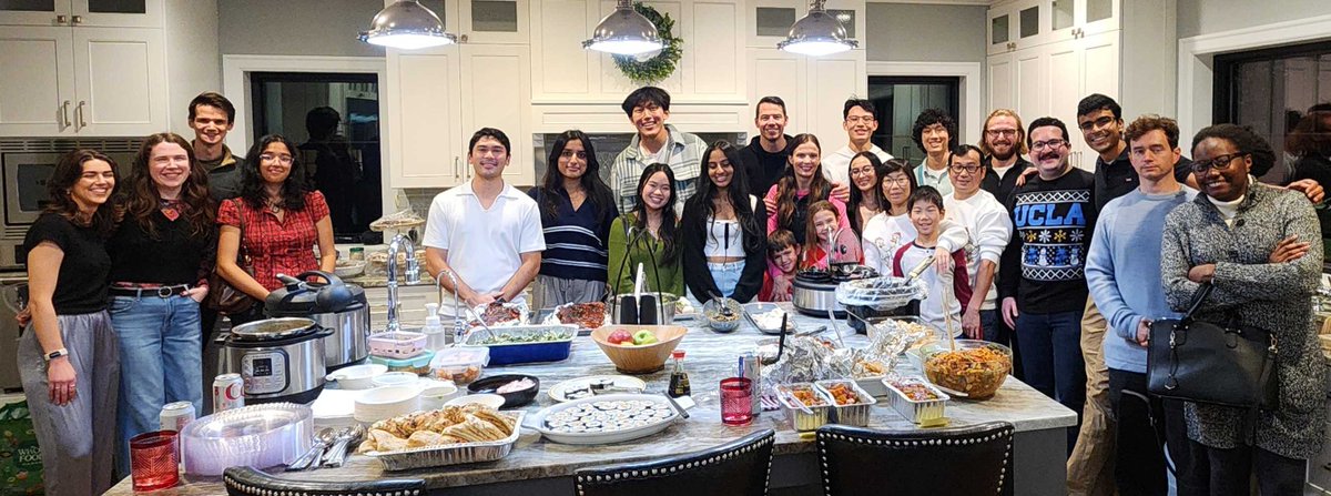 TyMillerLab's tweet photo. We celebrated our lab, and all the places and cultures that influence us, with an international potluck dinner over the weekend! So grateful for this group. Not only are they dedicated and talented scientists, but they also make incredible food and make the lab a fun place to be everyday!

Thanks to @Shawn_T_Ho for organizing and to @Joycelab for the inspiration!