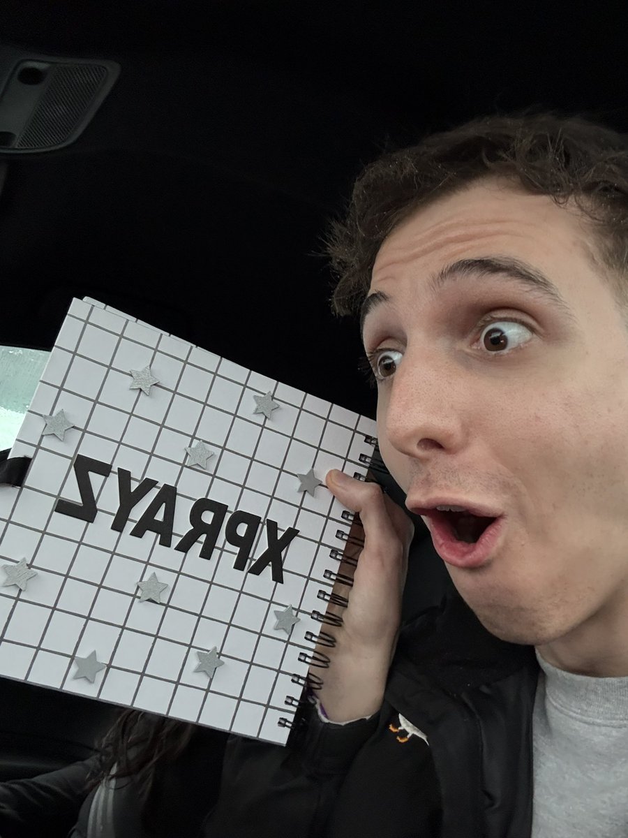 Went to <a href="/ToTheMoonExpo/">To The Moon: Games Expo 🎮</a> today and met a viewer who has been working on a ‘community scrap book’ filled with memories, quotes, all my achievements and messages from fellow community members 😭 I have the best community ever ❤️