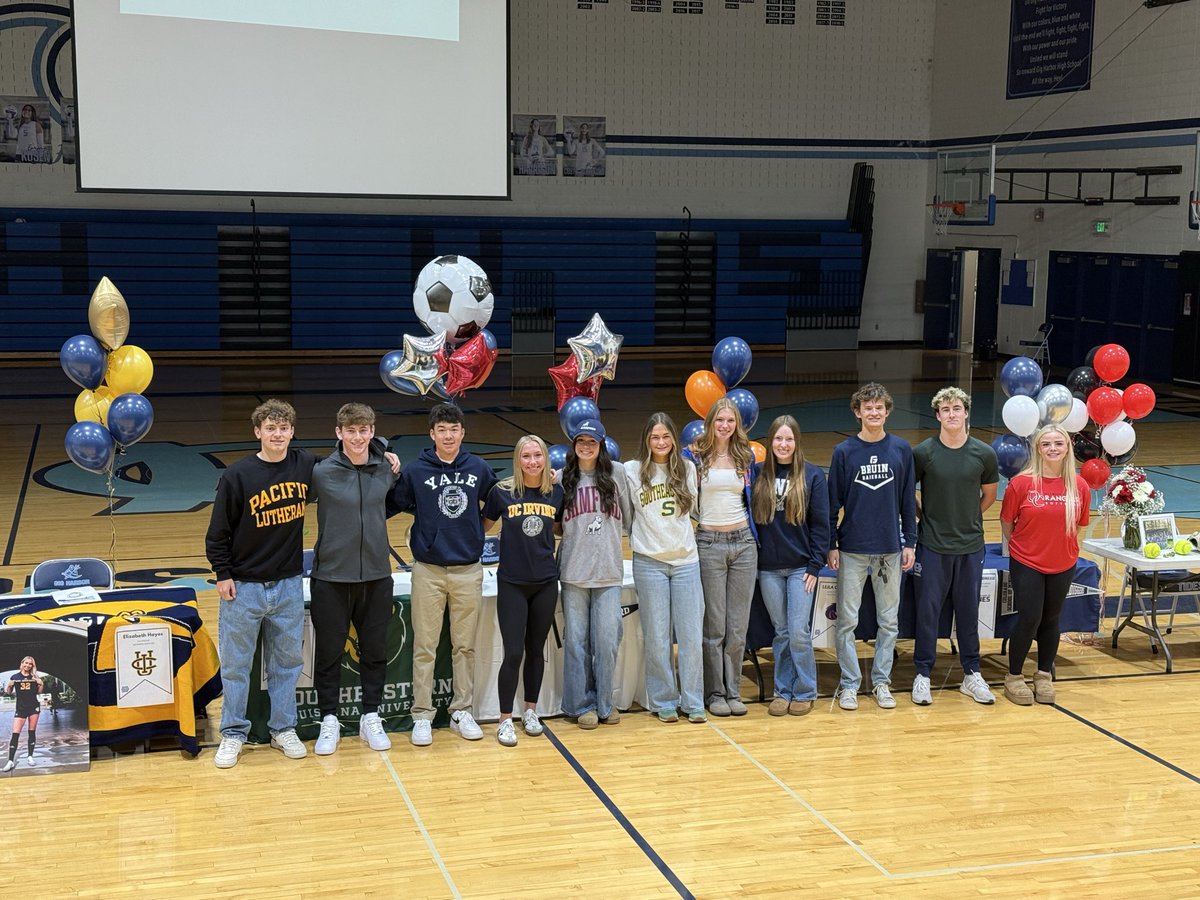 Class of 2026 early signing day! Congrats to all athletes!!!