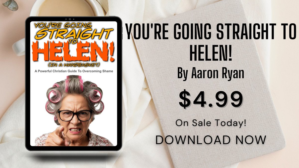Whizbuzz's tweet image. Find inspiration in overcoming guilt and shame with &apos;You&apos;re Going Straight To Helen! (In A Handbasket)&apos;. Don&apos;t let Helen win! #ChristianGuide cravebooks.com/b-61886?refere…