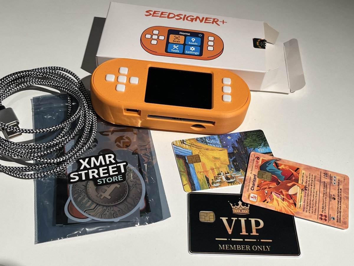 Wanderlust_jan's tweet image. Love the new open source @SeedSigner+ with the fork from @YTCryptoGuide to use @satochip seedkeeper to securely store encrypted seeds, passphrases or masterpasswords from password managers. Build and shipped by @xmrstreet