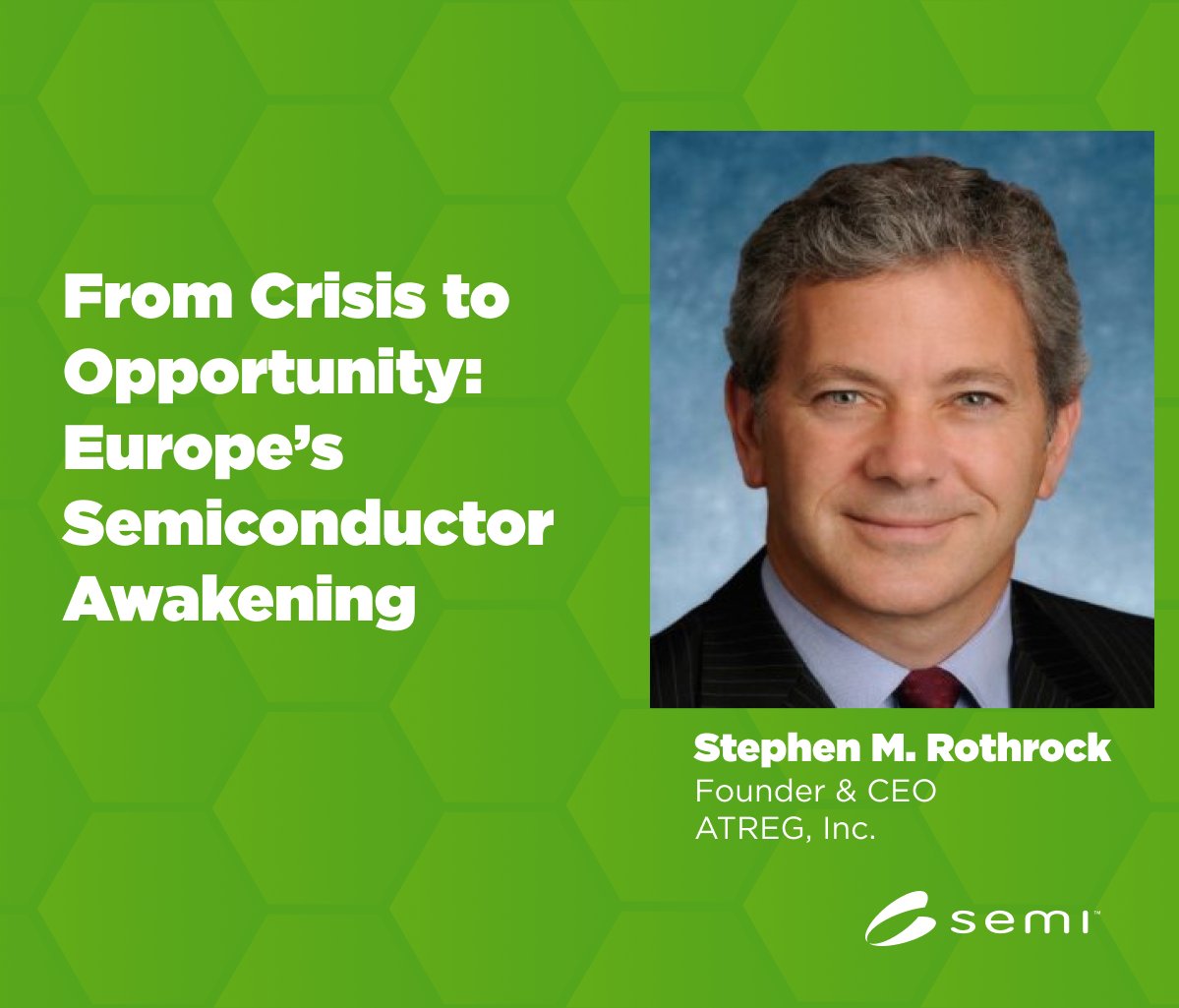 SEMIconex's tweet image. Europe’s semiconductor industry is reawakening.
Amid global shocks and shifting alliances, its path forward lies in research strength, mature-node specialization, and defense-driven innovation.

From Crisis to Opportunity: Europe’s Semiconductor Awakening 👇…