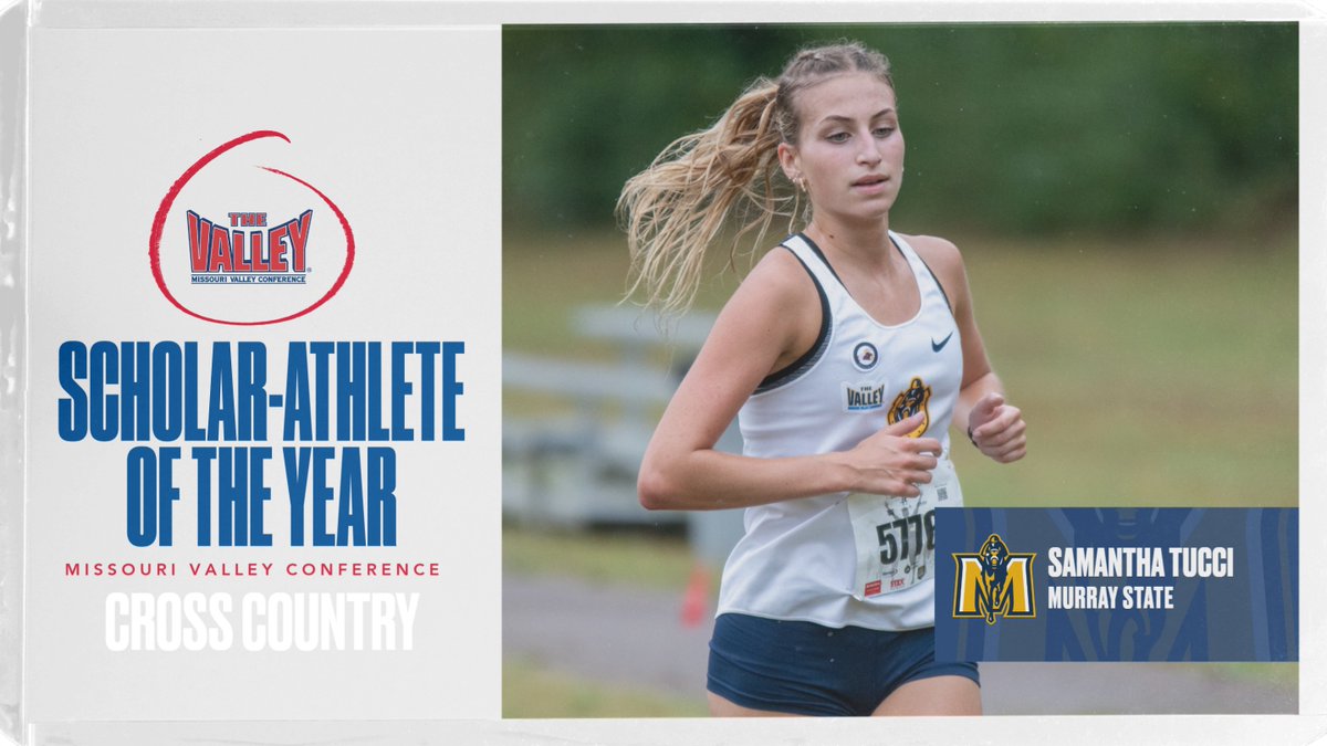 MVCsports's tweet image. Women&apos;s Cross Country Scholar-Athlete of the Year❗️

🏆 Samantha Tucci @RacersXCTF 

Full Scholar-Athlete Team: bit.ly/4oKj3xG

#TheValleyRunsDeep