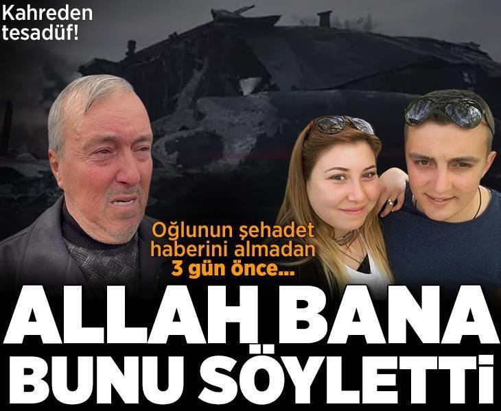 Tekirdağlı şehit İlker Aykut'un babası kahreden tesadüfü anlattı: Allah bana bunu söyletti

milliyet.com.tr/gundem/tekirda…