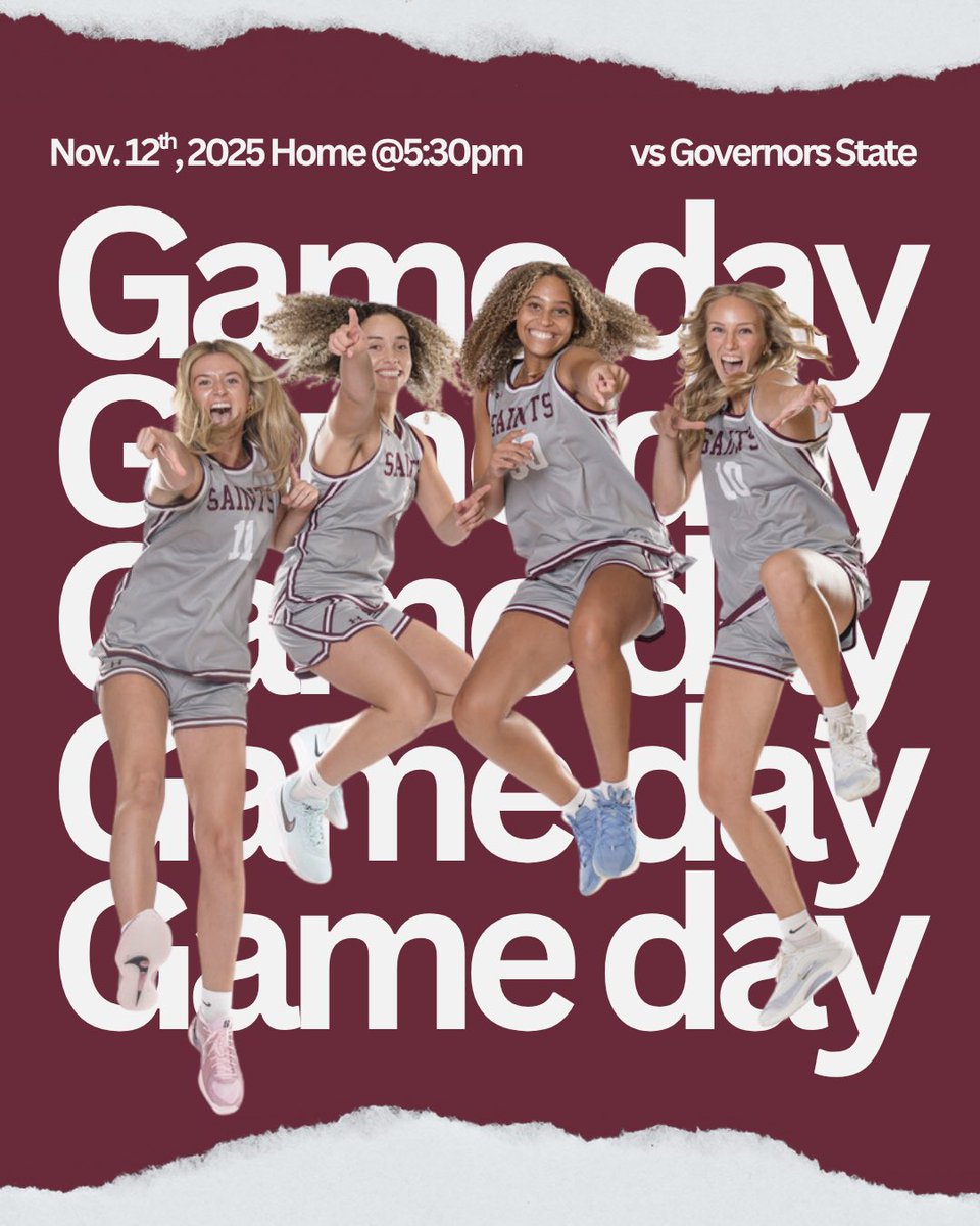 1st conference game day!
🏀: Governors State
📍: Home
⏰: 5:30 pm
📺: RRSN