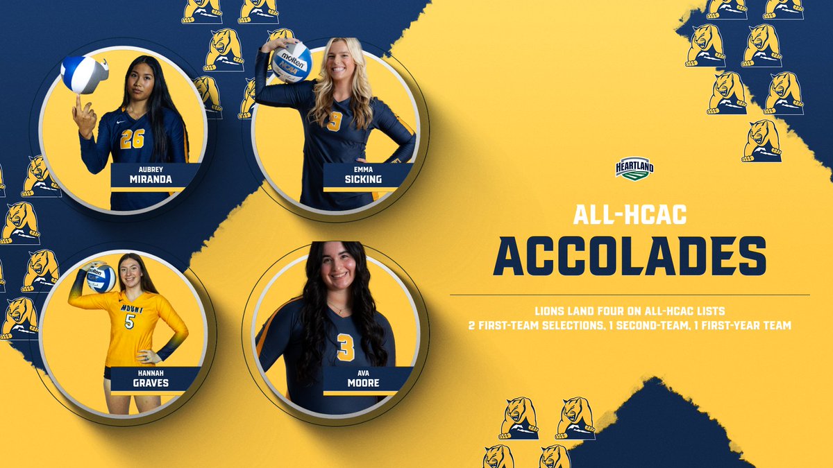 MSJ_Lions's tweet image. Women&apos;s Volleyball Lands Four on All-HCAC Lists 

FULL STORY: tinyurl.com/jz4329ks