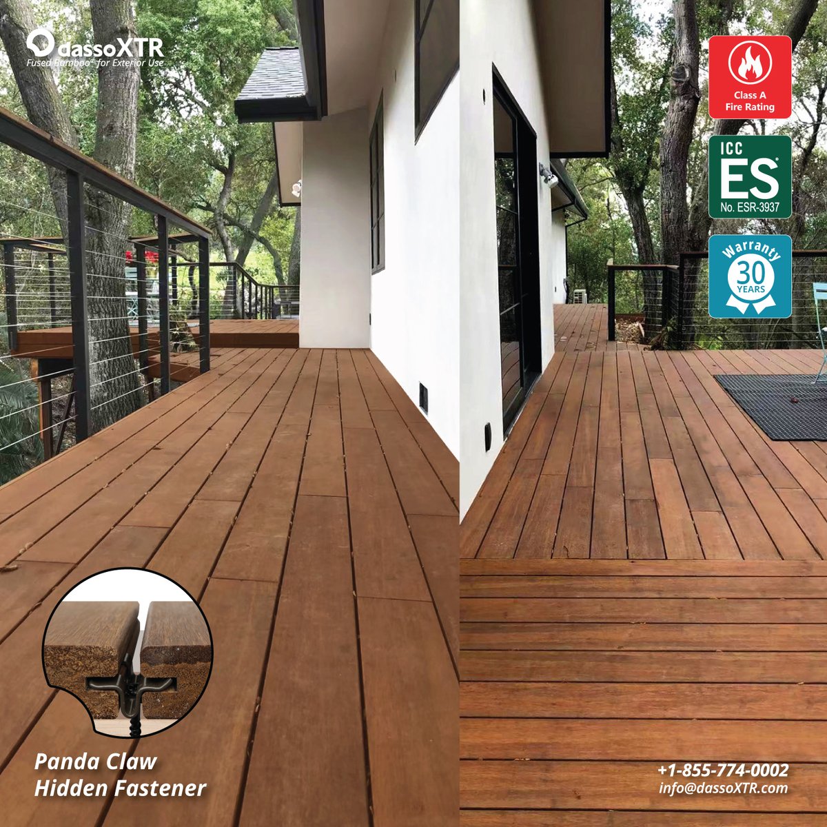 dassoXTR's tweet photo. ✨ Get inspired with dassoXTR: A beautiful deck around the house surrounded by nature. #deck #landscapedesign

✔ Wood-Like Authenticity 
✔ Rot and Insect Resistant 
✔ Eco-Friendly &amp; Sustainable

🌱 Build Beautiful. Build Green. Build to Last. https://t.co/Ptj38JlRWG
