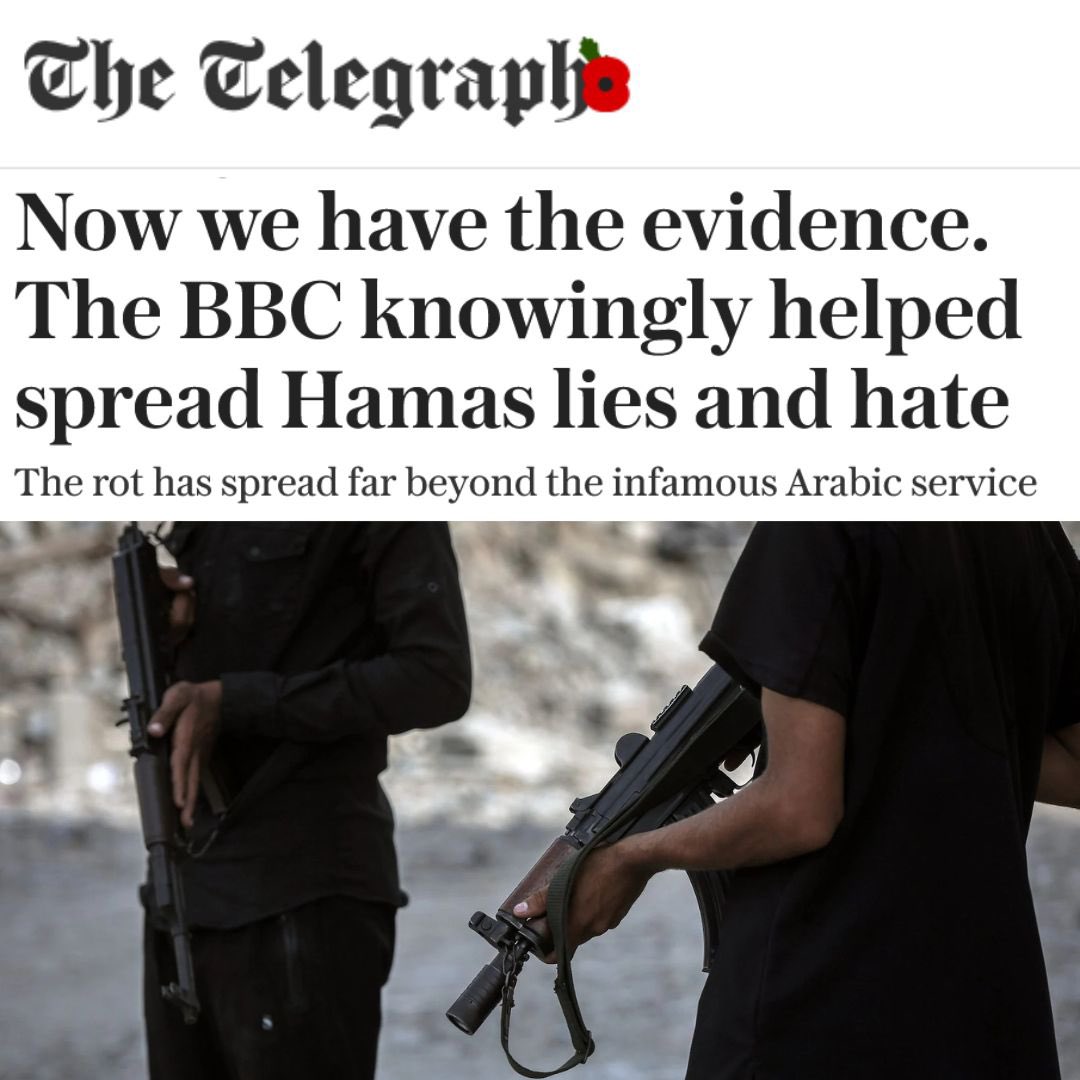 Bevisene er inne: BBC har bevisst kringkastet Hamas-propaganda. Når skal NRK innrømme at de gjorde akkurat det samme? NRK er den mest løgnaktige institusjonen her i landet. Ledelsen må gå av, og en uavhengig granskning må gjennomføres.