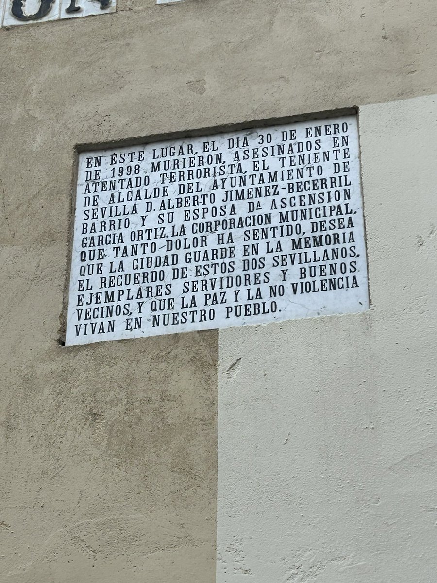 Y aquí me he emocionado. Mucho. Lugar para la reflexión.