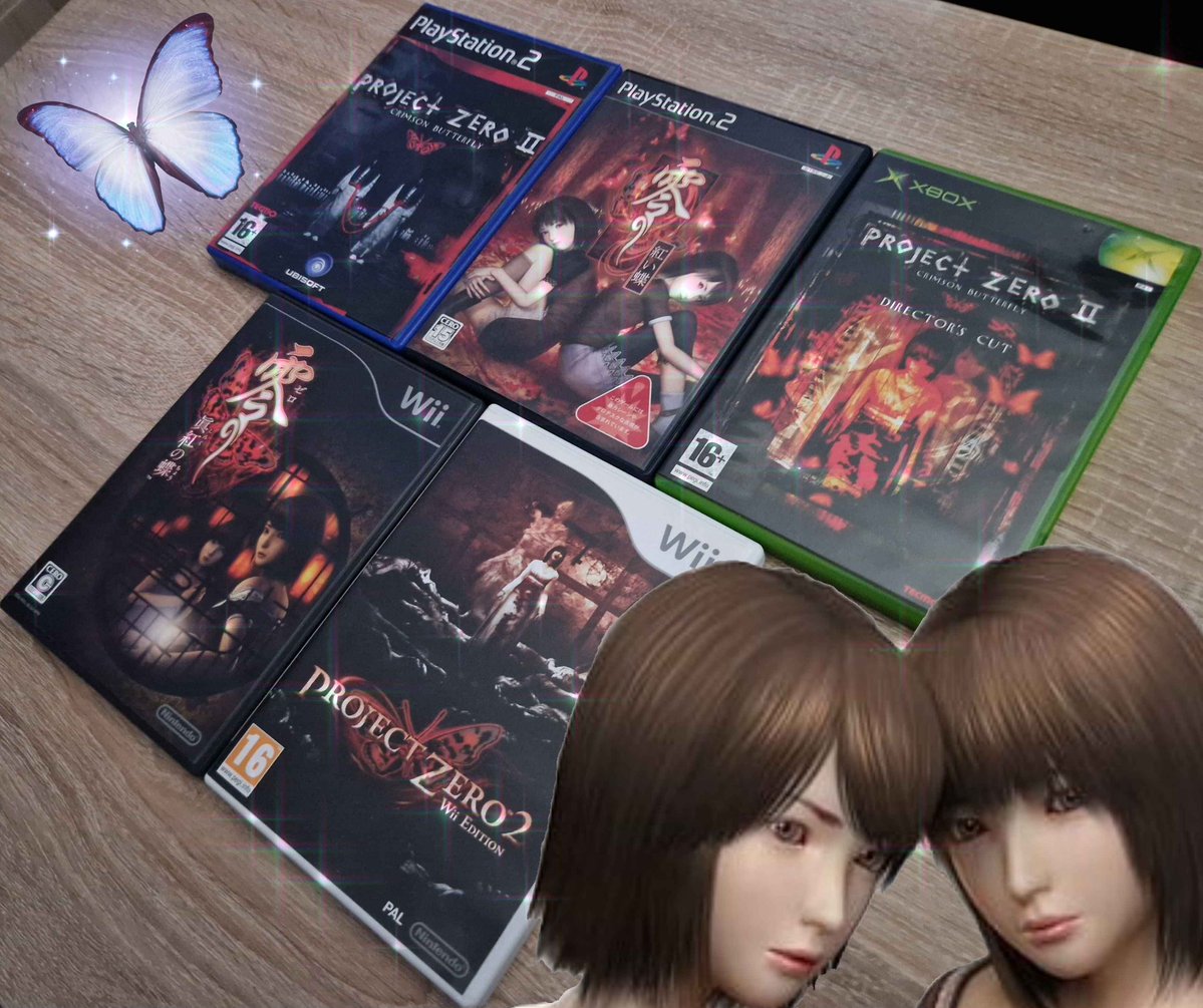Marzcakez's tweet image. Finally got a release date for Fatal Frame 2 Remake!! March 2026 is going to be amazing ❤️🦋

Can&apos;t wait to add the remake to my collection.

#fatalframe2 #fatalframe2remake