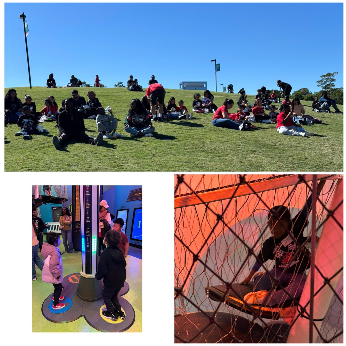 JSES_1stgrade's tweet image. Ms. Davila’s class had an amazing day at @cmhouston! 🚀 They loved the hands-on exhibit and wrapped up with a fun picnic at Hermann Park. 🌳✨