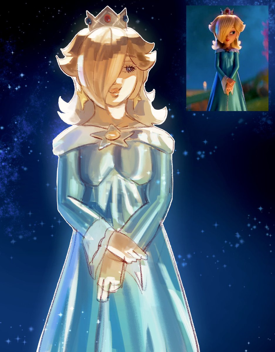 movie rosalina redraw, she is so pretty